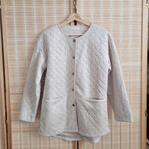 Solitaire Quilted Cream Jacket